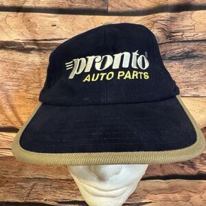 Pronto Auto Parts Trucker Hat Cap Navy Blue Strapback Wagner Brake Products
